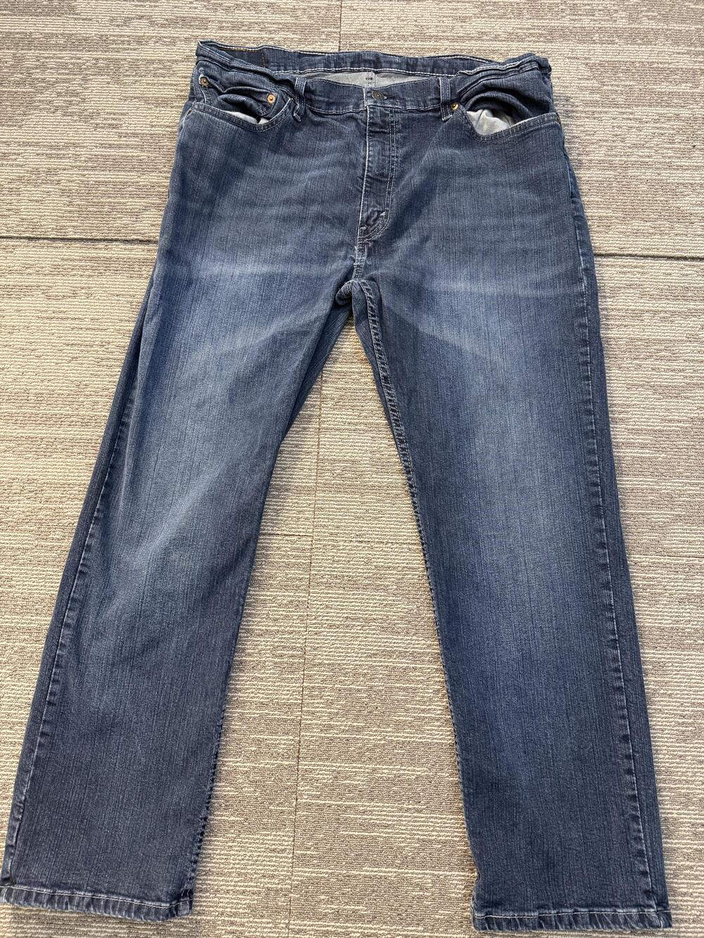 Levis 559 Jeans Mens 38x30 Blue Denim Straight Fit Five Pocket Classic Pants